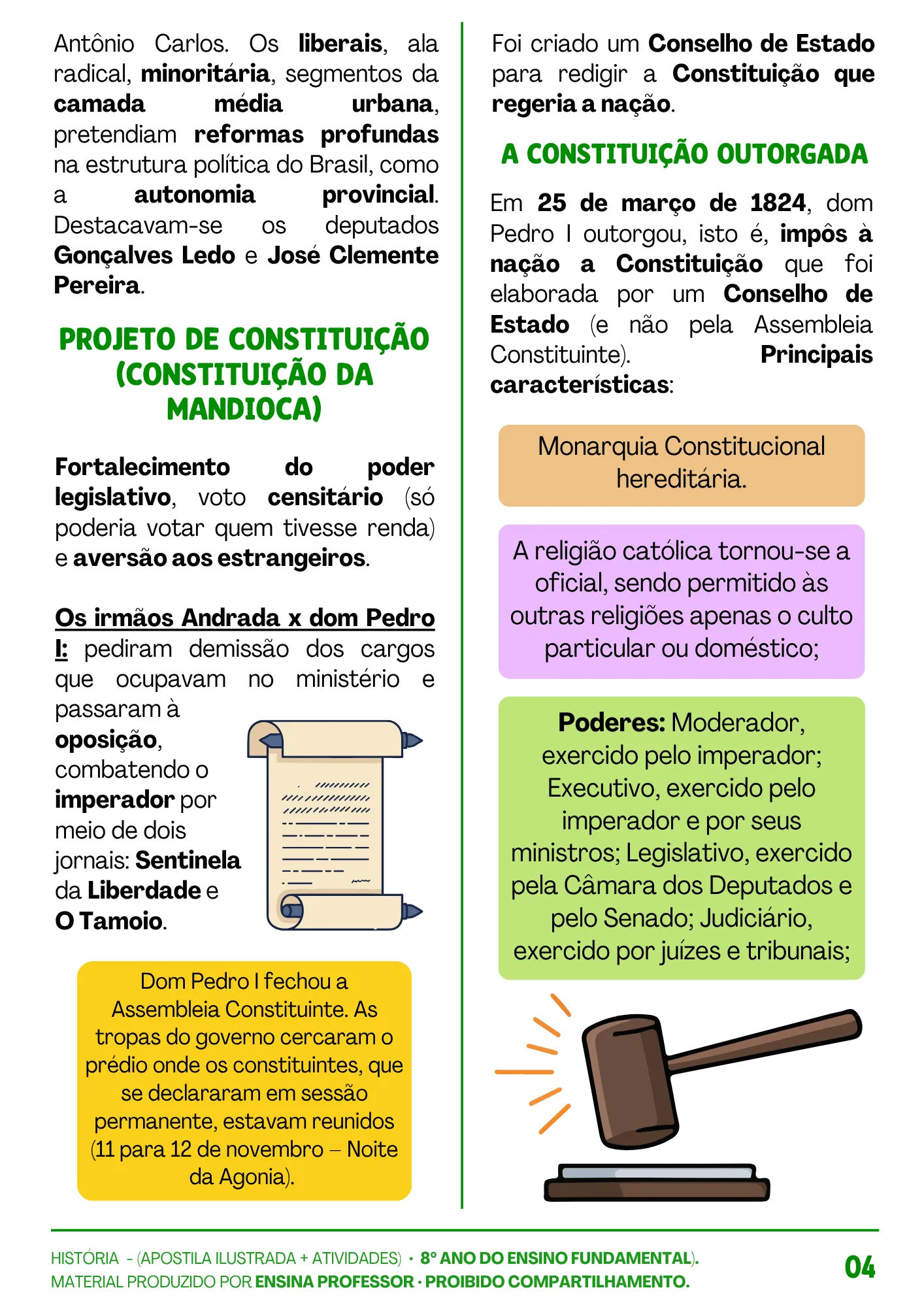 HISTÓRIA 8º ANO APOSTILA E ATIVIDADES (13)