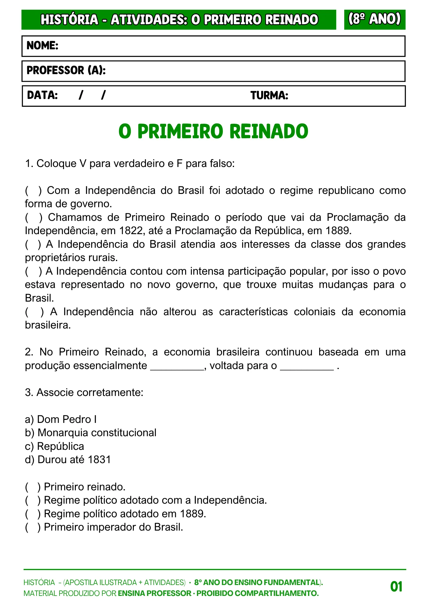 HISTÓRIA 8º ANO APOSTILA E ATIVIDADES (16)